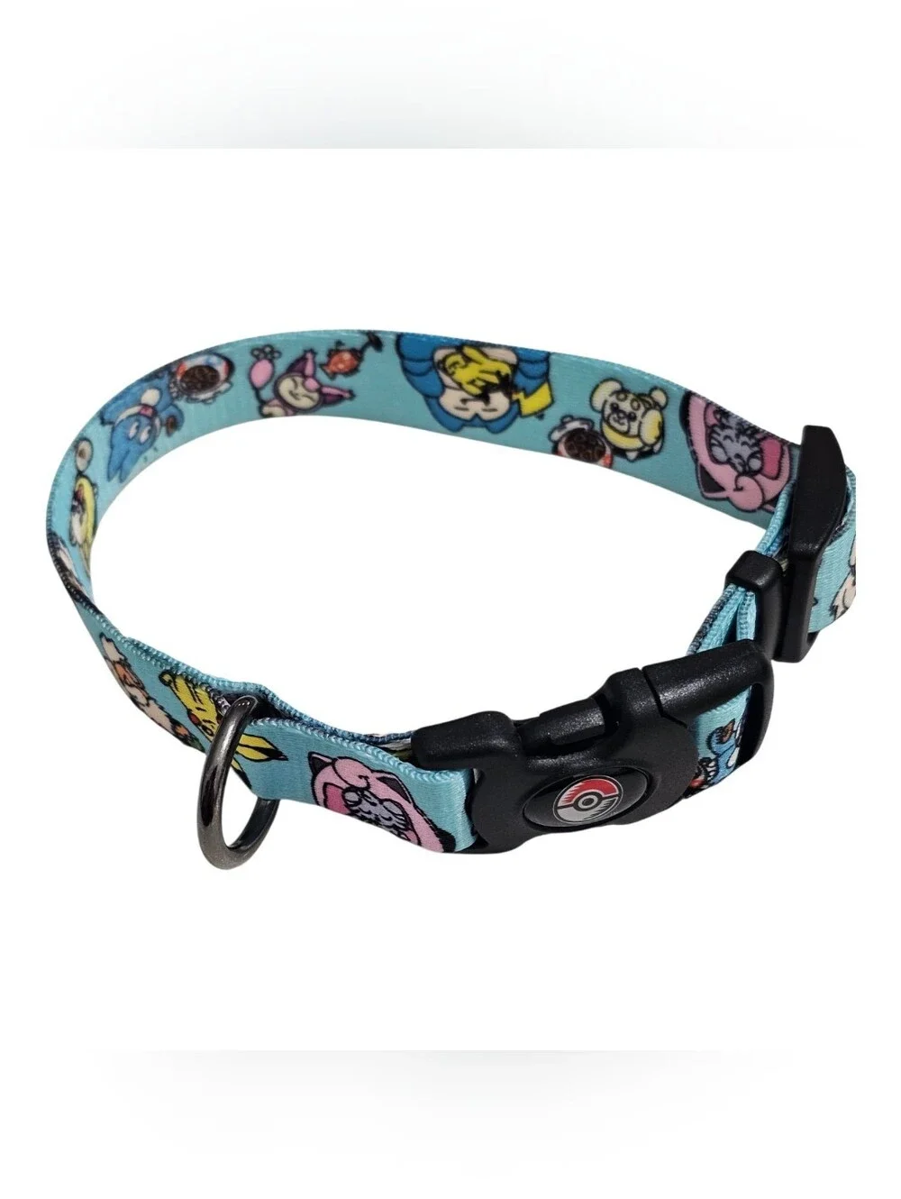 Pokémon Center Sleeping Characters Dog Collar Small Light Blue Snorlax Pikachu